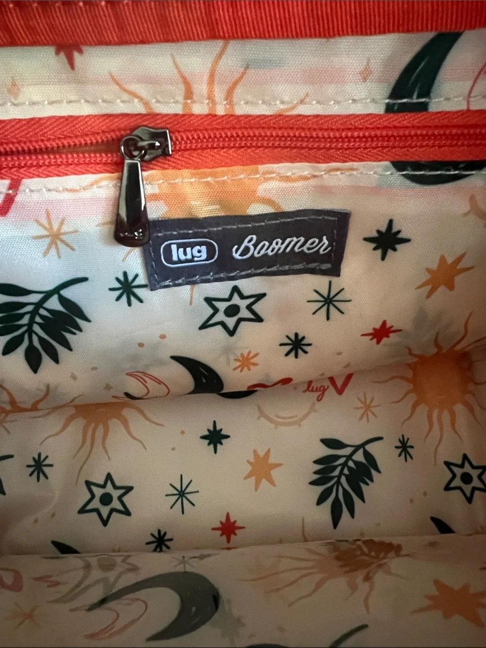 NWOT Lug Boomer Crossbody Bag in Papaya